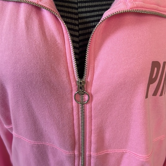 VS PINK varsity full zip - Picture 2 of 5
